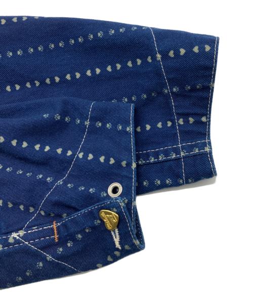 TCB jeans（ティーシービー ジーンズ）TCB jeans (ティーシービー ジーンズ) CarHartt (カーハート) Chore Coat Paw Stripe ネイビー サイズ:38の古着・服飾アイテム