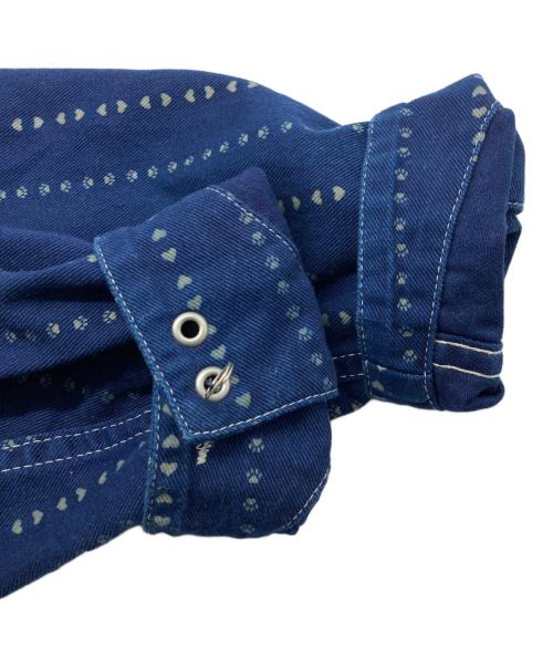 TCB jeans（ティーシービー ジーンズ）TCB jeans (ティーシービー ジーンズ) CarHartt (カーハート) Chore Coat Paw Stripe ネイビー サイズ:38の古着・服飾アイテム