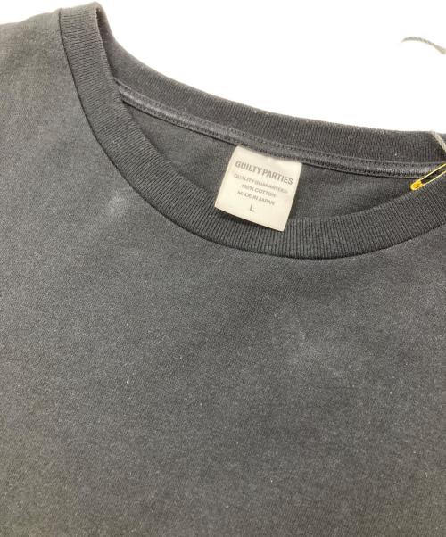 WACKO MARIA（ワコマリア）WACKO MARIA (ワコマリア) WASHED HEAVY WEIGHT CREW NECK T-SHIRT ( TYPE-3 ) ブラック サイズ:Ｌの古着・服飾アイテム