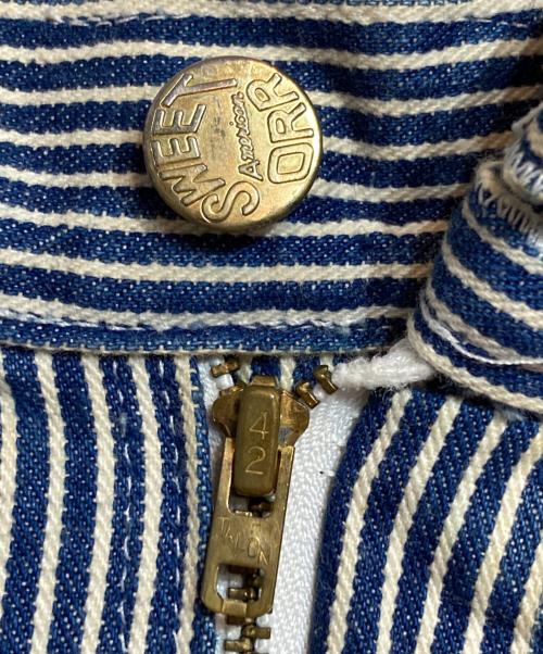 SWEET ORR（スイート・オール）SWEET ORR (スイート・オール) ヒッコリーデニムパンツ インディゴ サイズ:30の古着・服飾アイテム