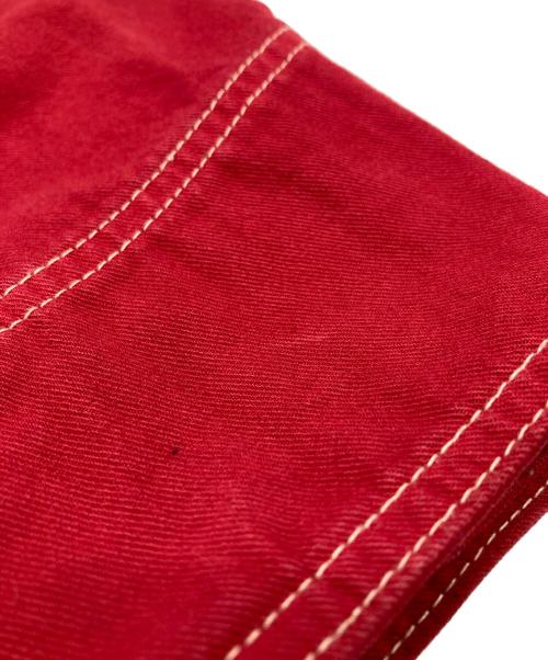 A.PRESSE（アプレッセ）A.PRESSE (アプレッセ) Coverall Jacket レッド サイズ:3の古着・服飾アイテム