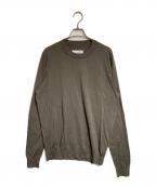 Maison Margielaメゾンマルジェラ）の古着「エルボーパッチニット」｜ブラウン