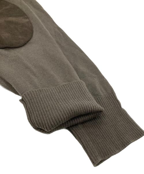 Maison Margiela（メゾンマルジェラ）Maison Margiela (メゾンマルジェラ) エルボーパッチニット ブラウン サイズ:1の古着・服飾アイテム