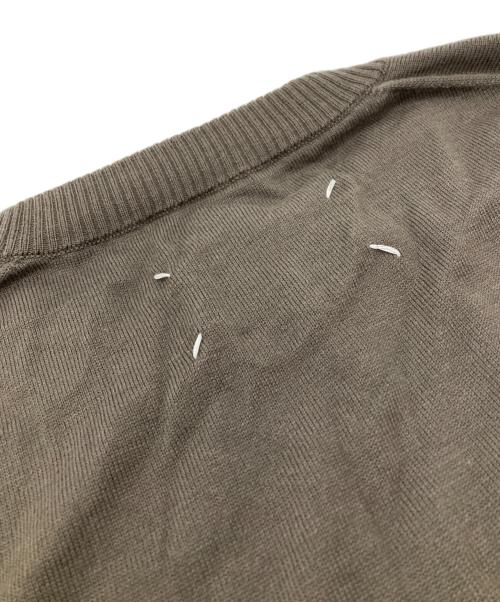 Maison Margiela（メゾンマルジェラ）Maison Margiela (メゾンマルジェラ) エルボーパッチニット ブラウン サイズ:1の古着・服飾アイテム