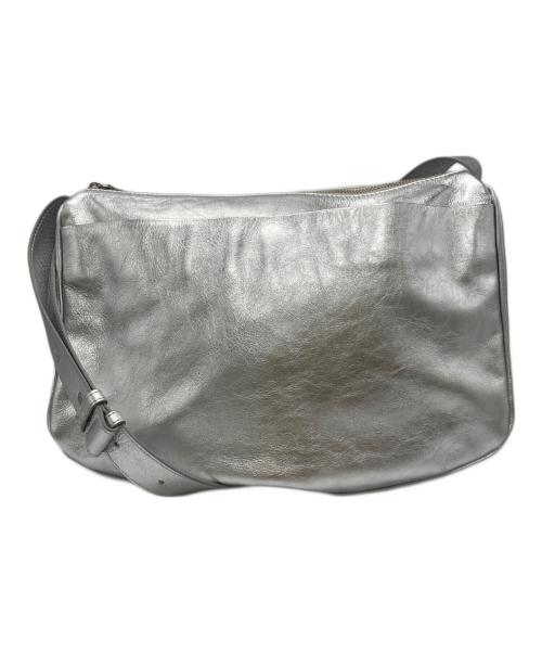 ear PAPILLONNER（イアパピヨネ）ear PAPILLONNER (イアパピヨネ) スワローマチショルダーバック シルバーの古着・服飾アイテム