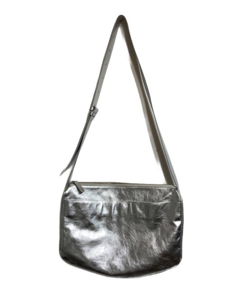 ear PAPILLONNER（イアパピヨネ）ear PAPILLONNER (イアパピヨネ) スワローマチショルダーバック シルバーの古着・服飾アイテム