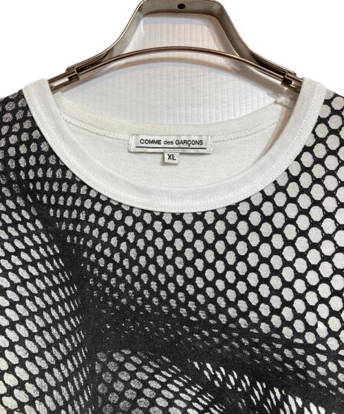 COMME des GARCONS（コムデギャルソン）COMME des GARCONS (コムデギャルソン) Daido Moriyama print Tee ホワイト サイズ:XLの古着・服飾アイテム