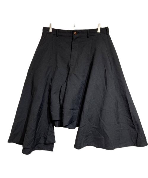 COMME des GARCONS HOMME PLUS（コムデギャルソンオムプリュス）COMME des GARCONS HOMME PLUS (コムデギャルソンオムプリュス) エステルシンプルPT ブラック サイズ:Ｌの古着・服飾アイテム