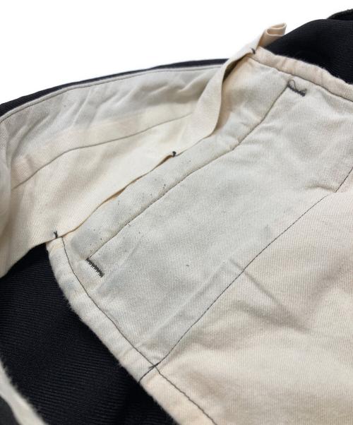 COMME des GARCONS HOMME PLUS（コムデギャルソンオムプリュス）COMME des GARCONS HOMME PLUS (コムデギャルソンオムプリュス) エステルシンプルPT ブラック サイズ:Ｌの古着・服飾アイテム