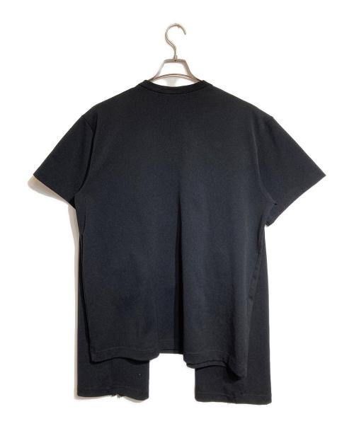 COMME des GARCONS HOMME PLUS（コムデギャルソンオムプリュス）COMME des GARCONS HOMME PLUS (コムデギャルソンオムプリュス) ジップデザインカットソー ブラック サイズ:XXLの古着・服飾アイテム