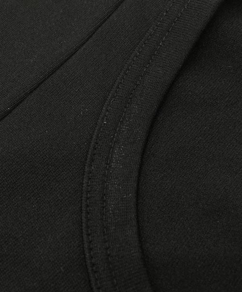 COMME des GARCONS HOMME PLUS（コムデギャルソンオムプリュス）COMME des GARCONS HOMME PLUS (コムデギャルソンオムプリュス) ジップデザインカットソー ブラック サイズ:XXLの古着・服飾アイテム