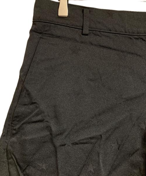 BLACK COMME des GARCONS（ブラックコムデギャルソン）BLACK COMME des GARCONS (ブラックコムデギャルソン) ポリ縮絨スタープリントショーツ ブラック サイズ:XLの古着・服飾アイテム