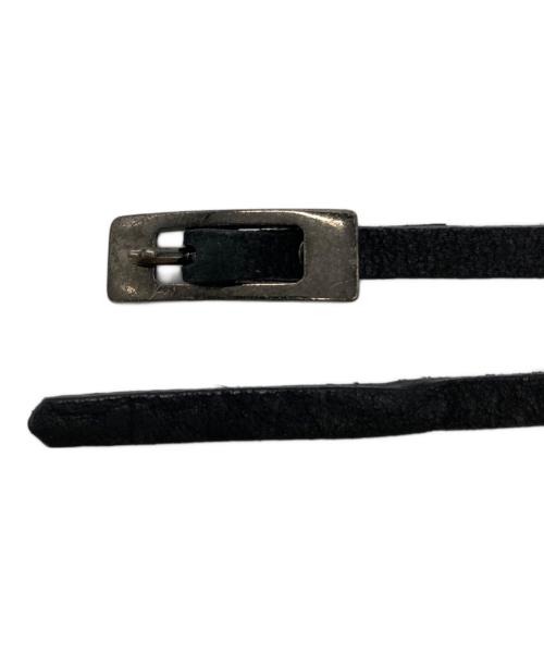 MARTIN MARGIELA（マルタン・マルジェラ）MARTIN MARGIELA (マルタン・マルジェラ) レザーベルト ブラックの古着・服飾アイテム