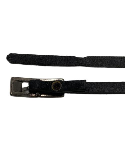 MARTIN MARGIELA（マルタン・マルジェラ）MARTIN MARGIELA (マルタン・マルジェラ) レザーベルト ブラックの古着・服飾アイテム