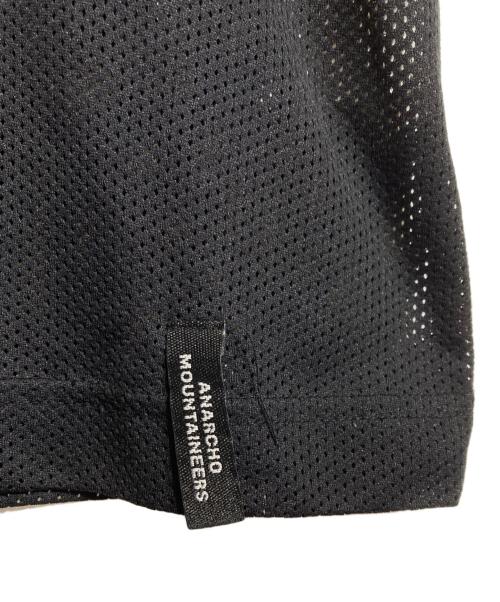 MOUNTAIN RESEARCH（マウンテンリサーチ）MOUNTAIN RESEARCH (マウンテンリサーチ) Party Hike Mesh Tee ブラック サイズ:XLの古着・服飾アイテム