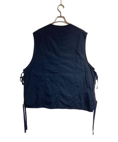 Pilgrim Surf+Supply（ピルグリム サーフサプライ）PILGRIM SURF+SUPPLY (ピルグリム サーフサプライ) リバーシブルベスト ネイビー サイズ:Lの古着・服飾アイテム