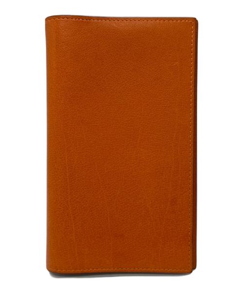 HERMES（エルメス）HERMES (エルメス) 手帳カバー オレンジの古着・服飾アイテム