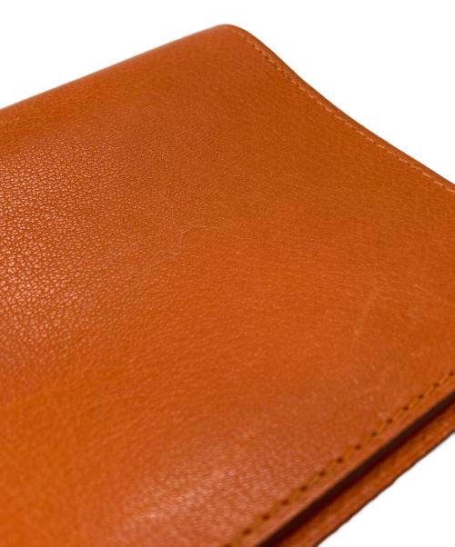 HERMES（エルメス）HERMES (エルメス) 手帳カバー オレンジの古着・服飾アイテム