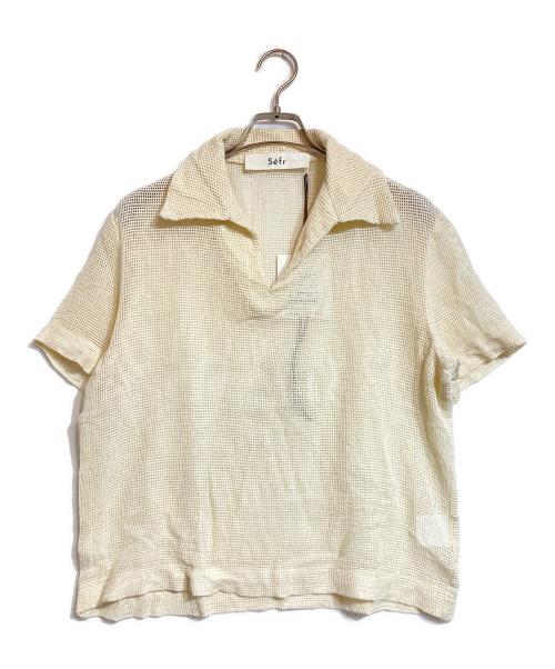 Sefr（セファ）Sefr (セファ) MATE SHIRT アイボリー サイズ:XSの古着・服飾アイテム
