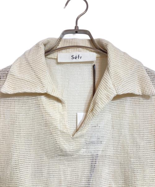 Sefr（セファ）Sefr (セファ) MATE SHIRT アイボリー サイズ:XSの古着・服飾アイテム
