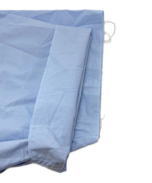 MM6 Maison Margiela（エムエムシックスメゾンマルジェラ）MM6 Maison Margiela (エムエムシックスメゾンマルジェラ) ペイントロゴS/Sシャツ ブルー サイズ:48の古着・服飾アイテム