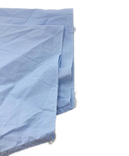 MM6 Maison Margiela（エムエムシックスメゾンマルジェラ）MM6 Maison Margiela (エムエムシックスメゾンマルジェラ) ペイントロゴS/Sシャツ ブルー サイズ:48の古着・服飾アイテム