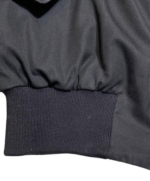 BURBERRY（バーバリー）BURBERRY (バーバリー) Gosha Rubchinskiy (ゴーシャラブチンスキー) Reversible Check Harrington Jacket ブラック サイズ:44の古着・服飾アイテム