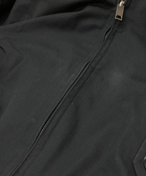 BURBERRY（バーバリー）BURBERRY (バーバリー) Gosha Rubchinskiy (ゴーシャラブチンスキー) Reversible Check Harrington Jacket ブラック サイズ:44の古着・服飾アイテム