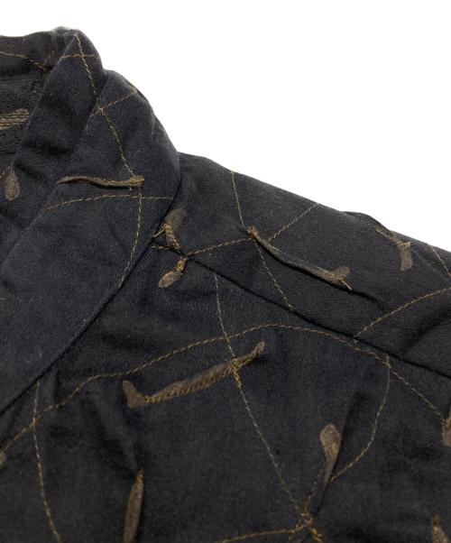 HaaT（ハート）HaaT (ハート) タンダムタックスタンドカラーシャツ ネイビー サイズ:2の古着・服飾アイテム