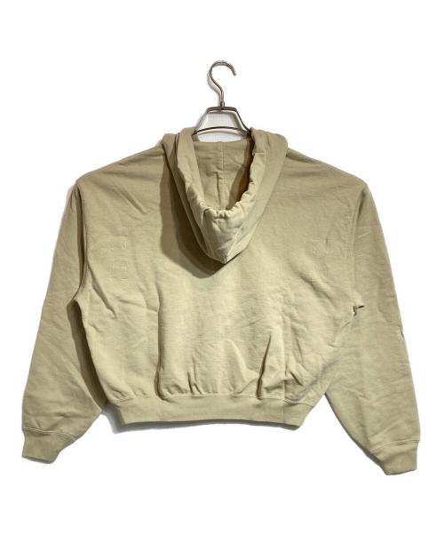 AURALEE（オーラリー）AURALEE (オーラリー) SUPER SOFT SWEAT BIG HALF ZIP P ベージュの古着・服飾アイテム