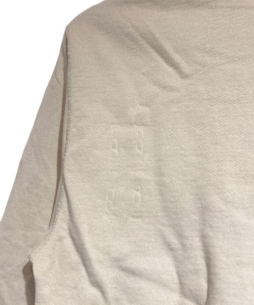 AURALEE（オーラリー）AURALEE (オーラリー) SUPER SOFT SWEAT BIG HALF ZIP P ベージュの古着・服飾アイテム