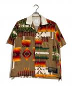 sacai×PENDLETONサカイ×ペンドルトン）の古着「Graphic S/S Shirts」｜ブラウン