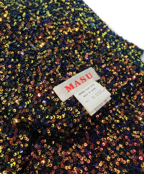 masu（エムエーエスユー）masu (エムエーエスユー) ディスコスカーフ マルチカラーの古着・服飾アイテム