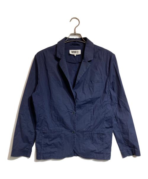 MM6 Maison Margiela（エムエムシックスメゾンマルジェラ）MM6 Maison Margiela (エムエムシックスメゾンマルジェラ) テーラードジャケット ネイビー サイズ:38の古着・服飾アイテム