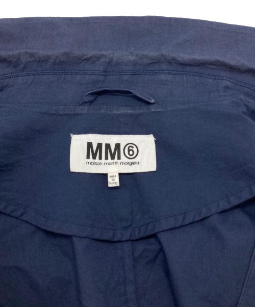 MM6 Maison Margiela（エムエムシックスメゾンマルジェラ）MM6 Maison Margiela (エムエムシックスメゾンマルジェラ) テーラードジャケット ネイビー サイズ:38の古着・服飾アイテム