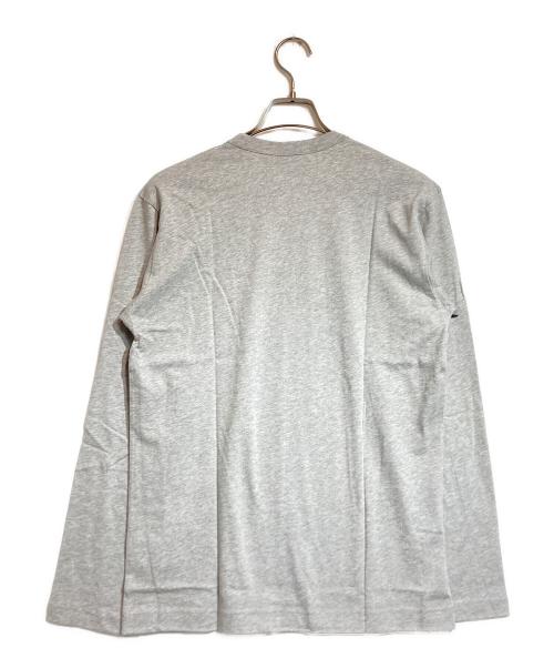 COMME des GARCONS SHIRT（コムデギャルソンシャツ）COMME des GARCONS SHIRT (コムデギャルソンシャツ) 長袖Tシャツ グレー サイズ:Mの古着・服飾アイテム