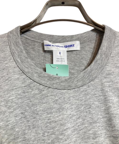 COMME des GARCONS SHIRT（コムデギャルソンシャツ）COMME des GARCONS SHIRT (コムデギャルソンシャツ) 長袖Tシャツ グレー サイズ:Mの古着・服飾アイテム