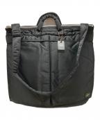 PORTERポーター）の古着「TANKER 2WAY HELMETBAG」｜ブラック