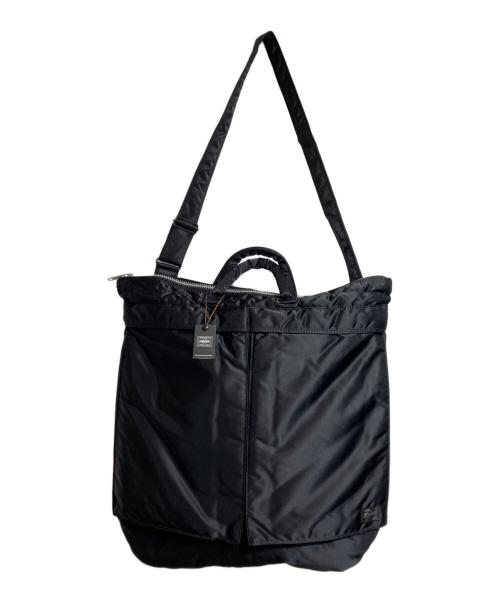PORTER（ポーター）PORTER (ポーター) TANKER 2WAY HELMETBAG ブラックの古着・服飾アイテム