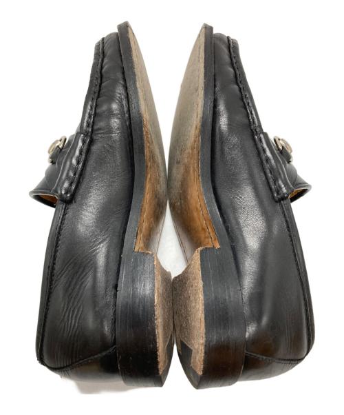 GUCCI（グッチ）GUCCI (グッチ) ホースビットローファー ブラック サイズ:39の古着・服飾アイテム