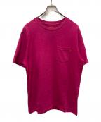 SUPREMEシュプリーム）の古着「ポケットTシャツ」｜ピンク