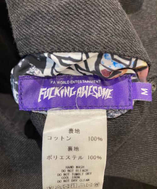 FUCKING AWESOME（ファッキンオーサム）FUCKING AWESOME (ファッキンオーサム) リバーシブルコアジャケット ブラック サイズ:Mの古着・服飾アイテム