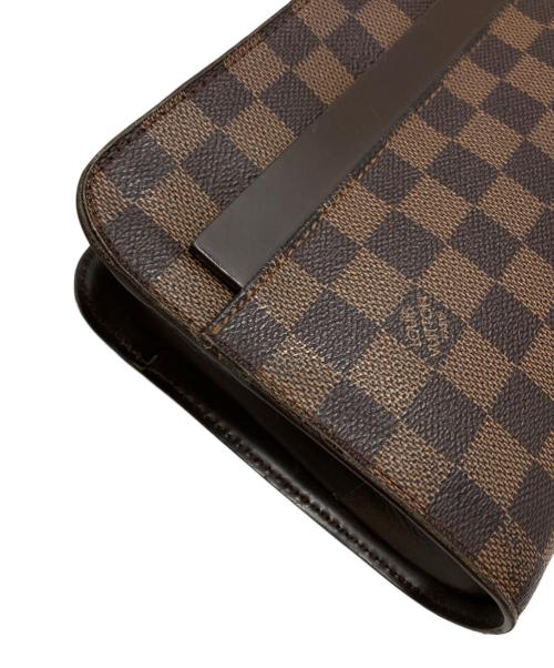 LOUIS VUITTON（ルイ ヴィトン）LOUIS VUITTON (ルイ ヴィトン) クラッチバッグ ブラウンの古着・服飾アイテム