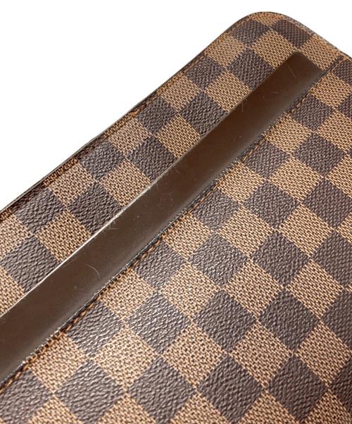 LOUIS VUITTON（ルイ ヴィトン）LOUIS VUITTON (ルイ ヴィトン) クラッチバッグ ブラウンの古着・服飾アイテム
