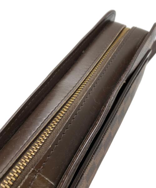 LOUIS VUITTON（ルイ ヴィトン）LOUIS VUITTON (ルイ ヴィトン) クラッチバッグ ブラウンの古着・服飾アイテム
