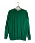 AURALEE（オーラリー）の古着「ELASTIC HIGH GAUGE SWEAT」｜グリーン