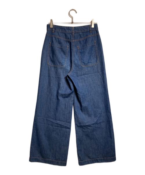 DRIES VAN NOTEN（ドリスヴァンノッテン）DRIES VAN NOTEN (ドリスヴァンノッテン) ライトウェイトバギーデニム インディゴ サイズ:26の古着・服飾アイテム