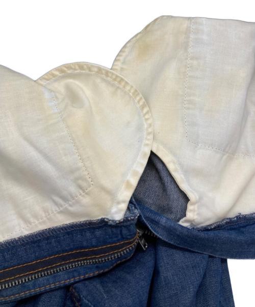 DRIES VAN NOTEN（ドリスヴァンノッテン）DRIES VAN NOTEN (ドリスヴァンノッテン) ライトウェイトバギーデニム インディゴ サイズ:26の古着・服飾アイテム