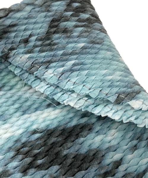 ISSEY MIYAKE PLEATS (T.)（イッセイミヤケ プリーツ）ISSEY MIYAKE PLEATS (T.) (イッセイミヤケ プリーツ) プリーツカットソー ブルー サイズ:3の古着・服飾アイテム