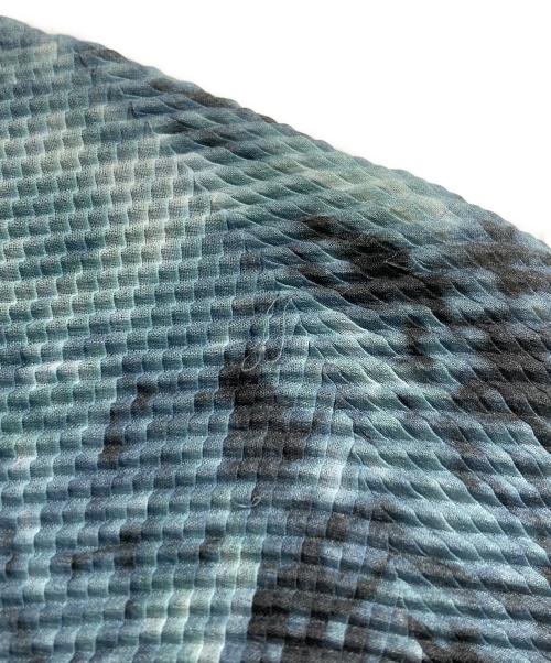 ISSEY MIYAKE PLEATS (T.)（イッセイミヤケ プリーツ）ISSEY MIYAKE PLEATS (T.) (イッセイミヤケ プリーツ) プリーツカットソー ブルー サイズ:3の古着・服飾アイテム